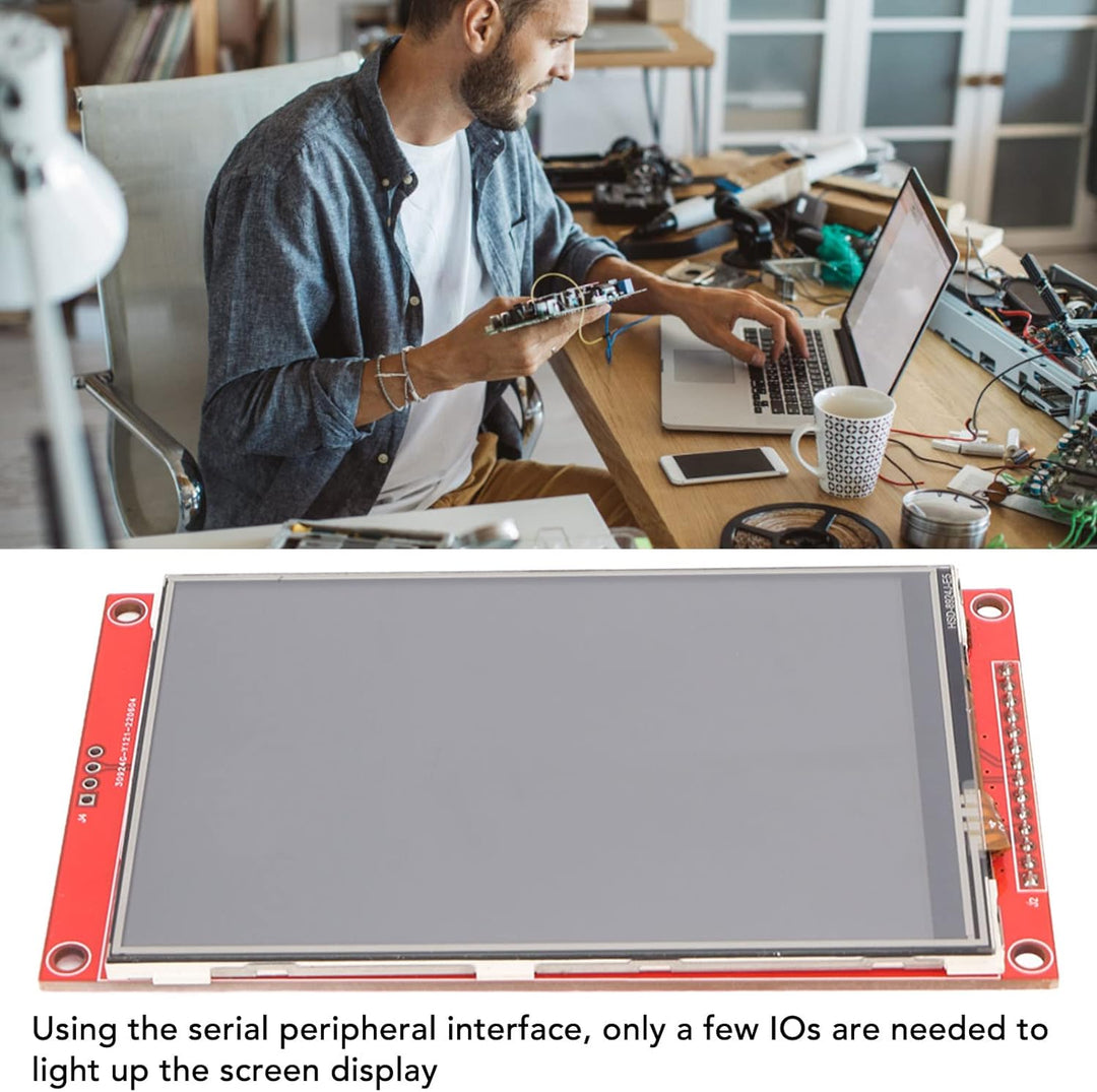 Focket 4 LCD-Bildschirmmodul, ILI9488-Treiber 480 x 320 Pixel TFT-LCD-Anzeigemodul, TFT-LCD-Touchscr