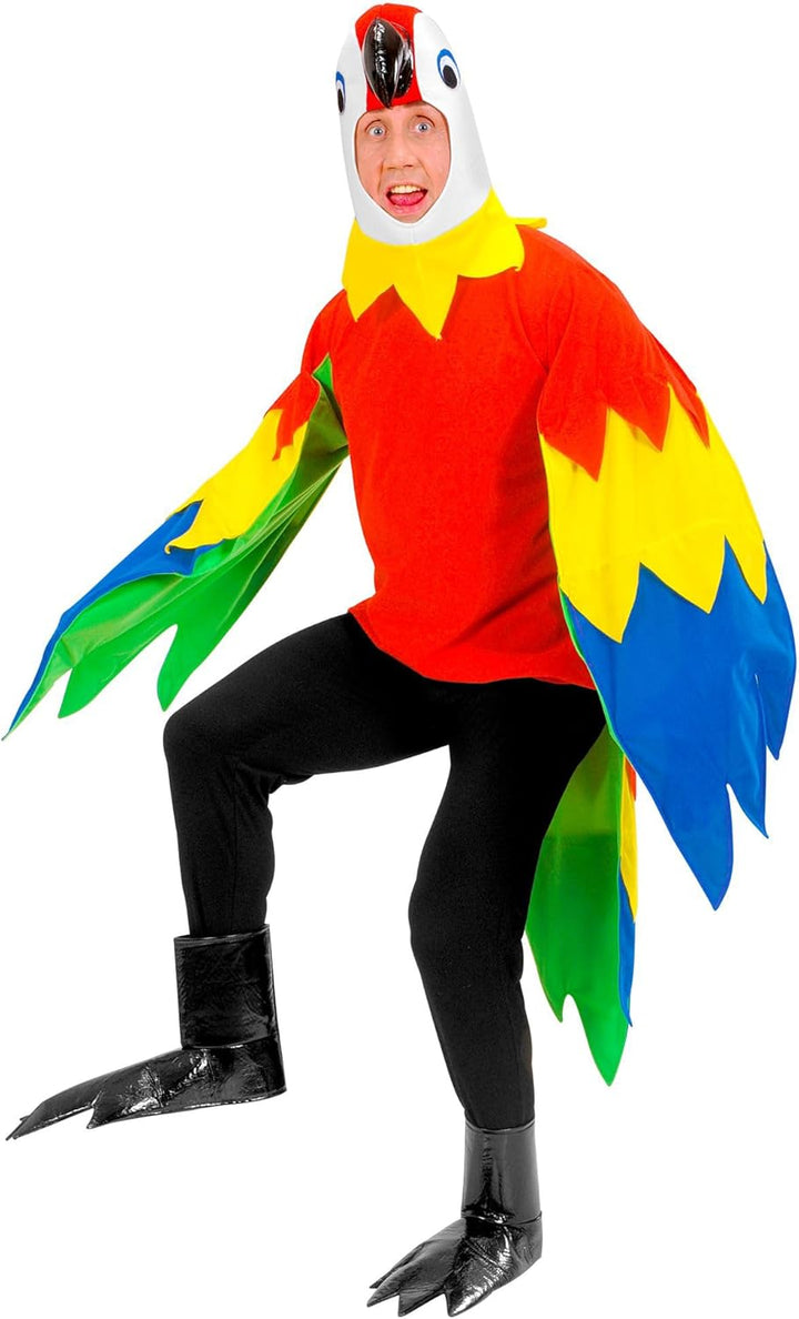 "PARROT" (costume, mask, feet) - (M), M
