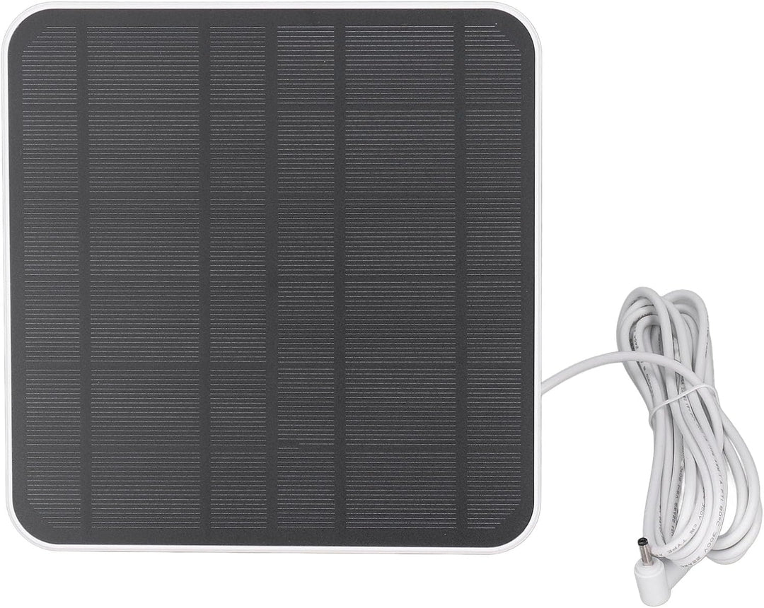 für Ring Solar Panel, 12 W Solar Panel Kamera Ladegerät für Ring für Kamera für Stick Up Cam Akku 2.