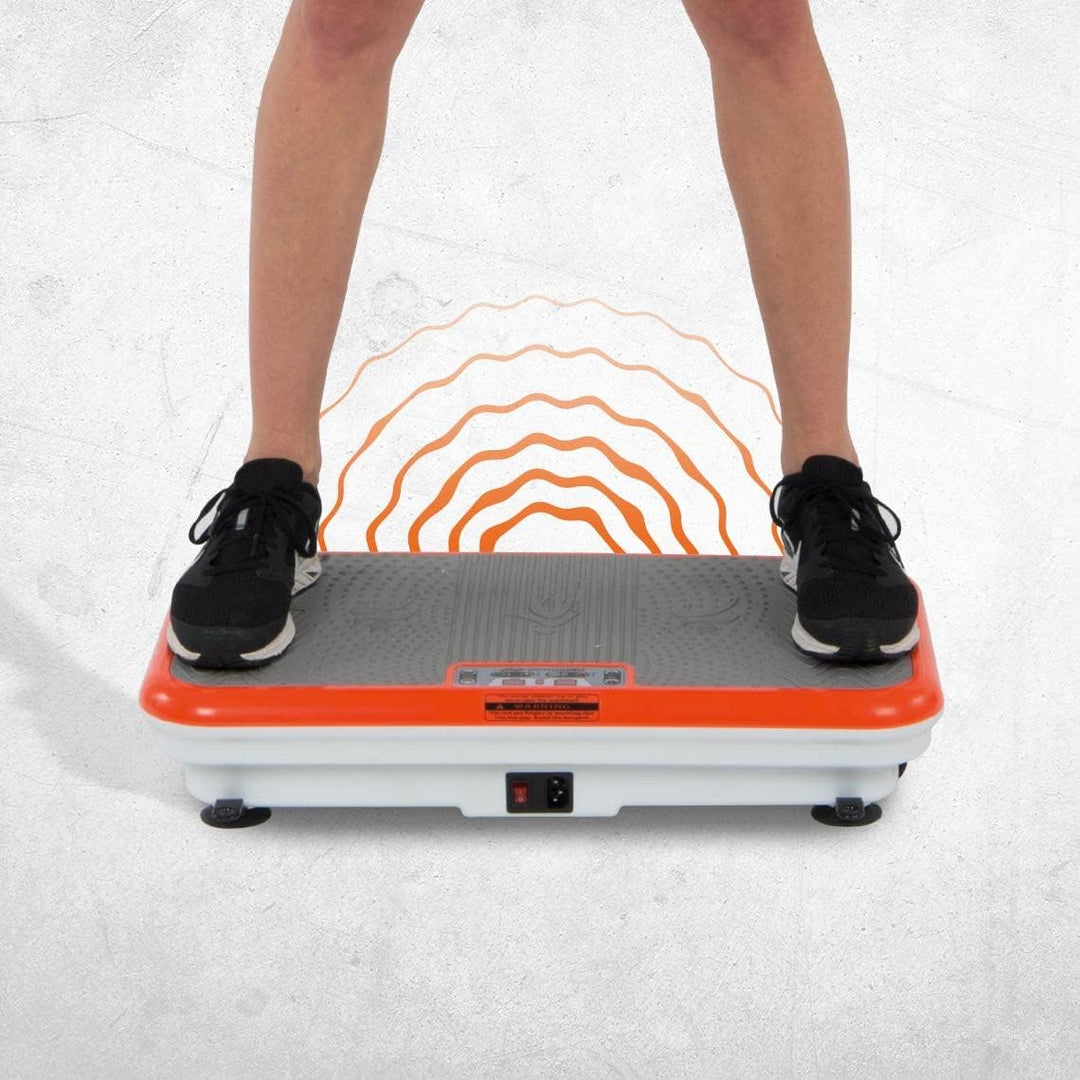 Vibro Shaper – Fitness Vibrationsplatte unterstützt bei Muskelaufbau und Fettverbrennung – Vibration