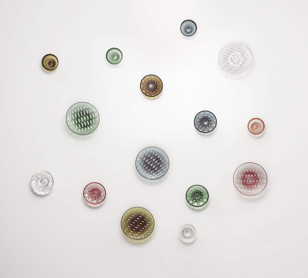 Kartell Jellies Coat Hangers, Für die Kleiderhaken, Mittel, Glasklar, 2 Stück Medio Cristallo, Medio
