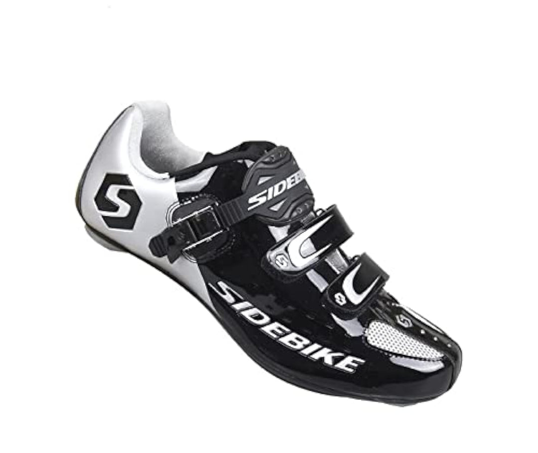Msport Radfahren Schuhe für Rennrad,Rennradschuhe atmungsaktiv, Fahrradschuhe für Herren/Damen 46 EU