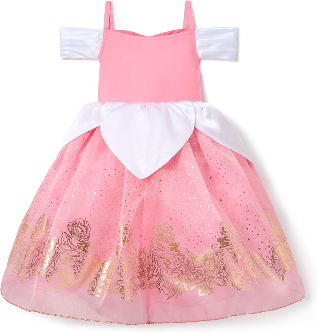 Disney Store Official - Dornröschen - Aurora - Kostüm für Kinder - Rosafarbenes Disney Prinzessinnen