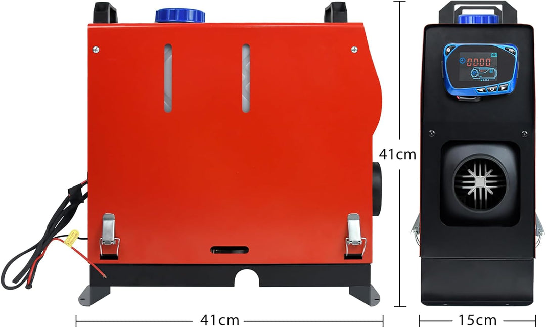UISEBRT 8KW Standheizung Diesel Lufterhitzer 12V, Air Diesel Heizung Dieselheizung mit Schalldämpfer