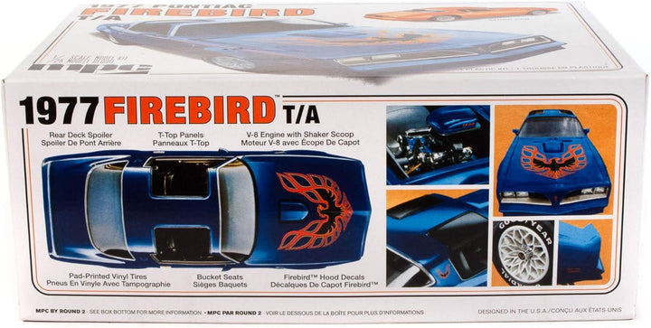 AMT 590916 1/25 1977er Pontiac Firebird Modellbausatz, verschieden, Large