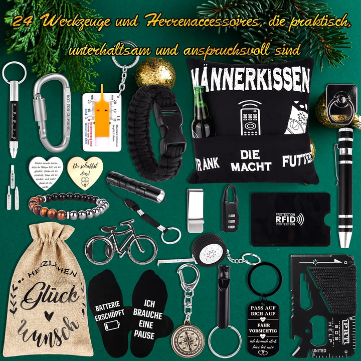 Jeasona Werkzeug Adventskalender 2026 für Männer Erwachsene Herren | Adventskalender Ideen Weihnacht