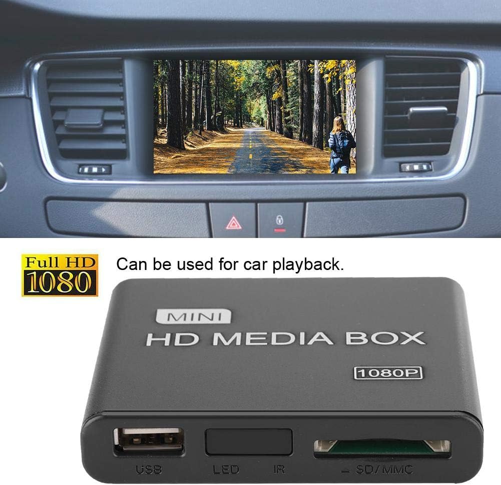 Media Player, Mini Full HD 1080P Digital Media Player, HDMI Media Player, Video Player, Wiedergabe v