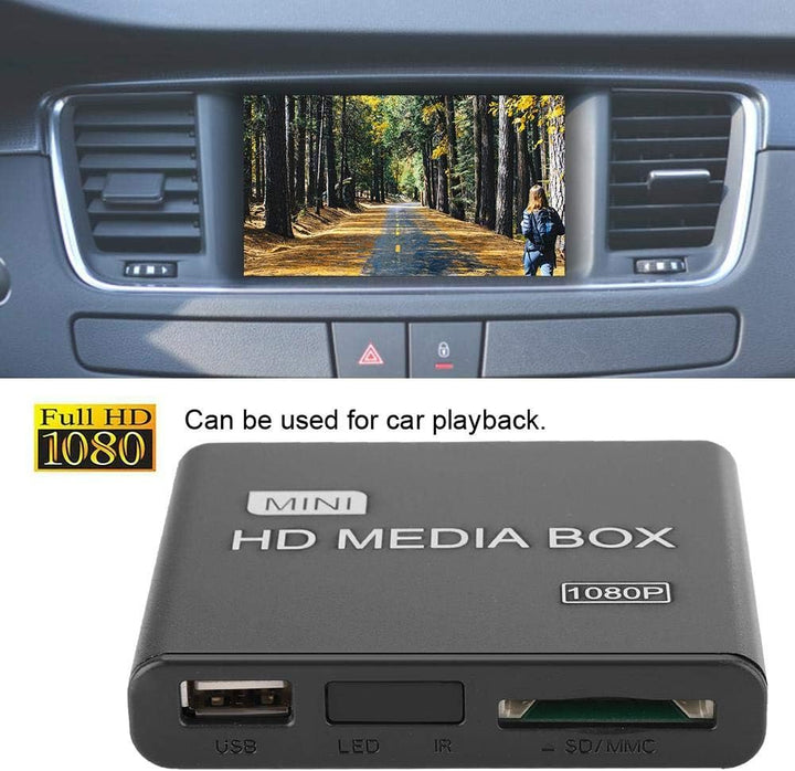 Media Player, Mini Full HD 1080P Digital Media Player, HDMI Media Player, Video Player, Wiedergabe v