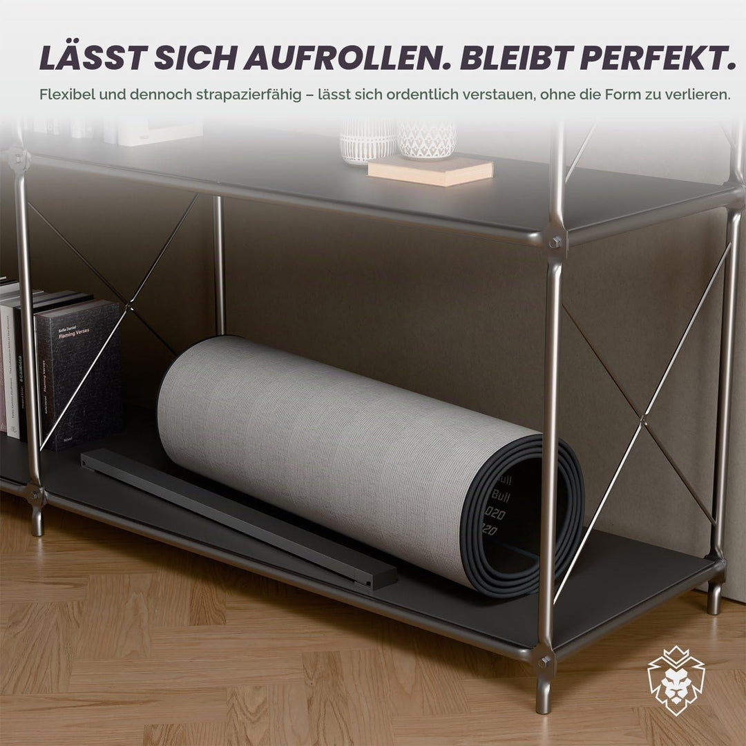 KOTO - Dartteppich Mit Abwurflinie Checkout 285 x 80 cm, Dartmatte, Score Indikator, rutschfeste Dar