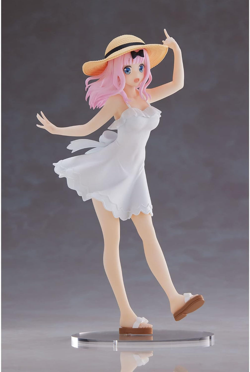 Banpresto Chika Fujiwara - Kaguya-Sama: Love is War - Ultra Romantic - Kyunties Seaside Ver. 18 cm B