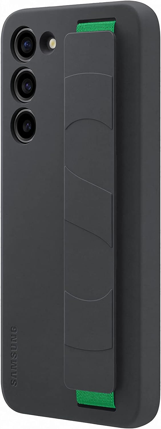 Samsung Silicone Grip Smartphone Case EF-GS916 für Galaxy S23+, Handy-Hülle, Fingerhalterung, Schlan