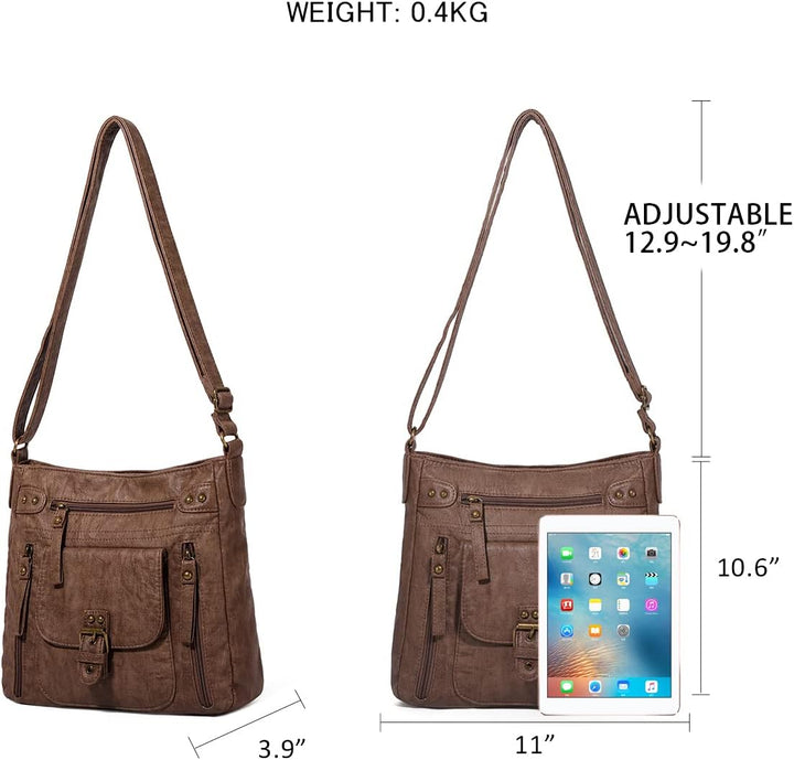 KL928 Tasche Damen Umhängetasche kleine Handtaschen Schultertasche Damentasche Damenhandtasche mitte