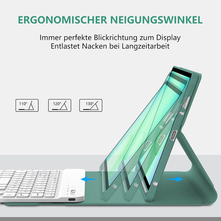 Hülle mit Tastatur für Samsung Galaxy Tab A11 8,7" (2025 SM-X133/X135) und Tab A9 8,7" (2023 SM-X110