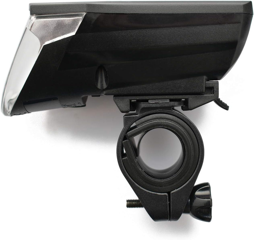 nean CREE LED Akku Fahrradlicht Beleuchtungsset mit Lichtautomatik und Bremslicht, 60 LUX, 6 cd, StV