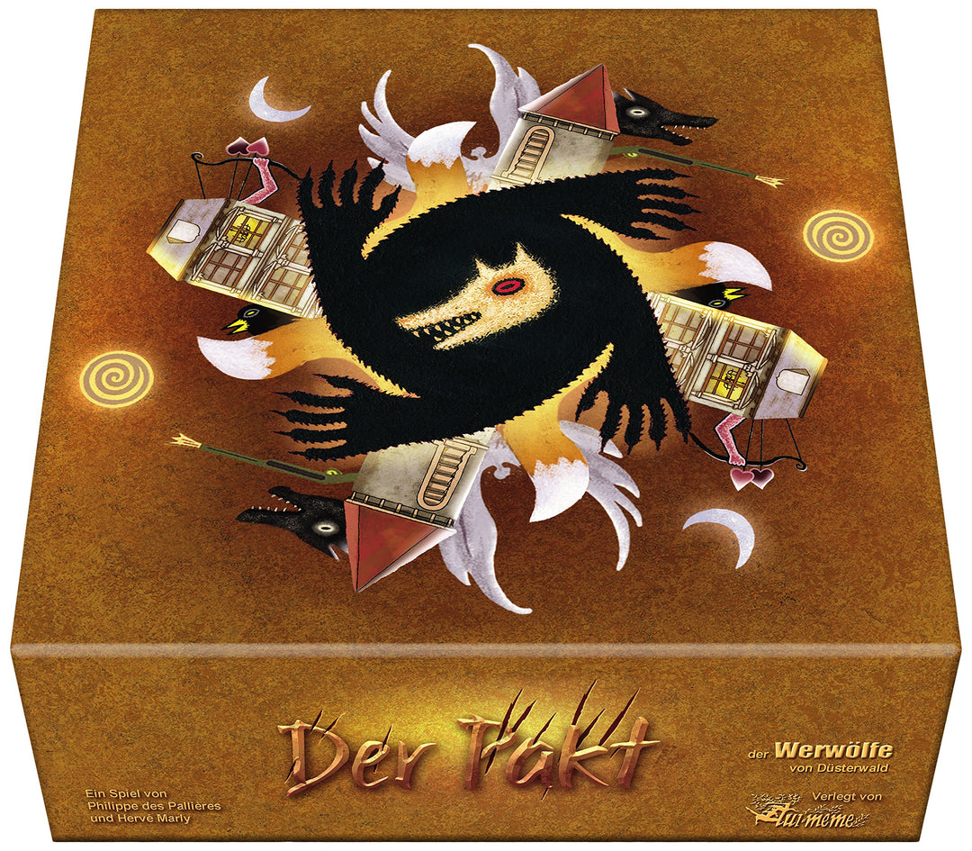 Asmodee | Zygomatic | Werwölfe von Düsterwald – Der Pakt | Partyspiel | Deduktionsspiel | 9-47 Spiel