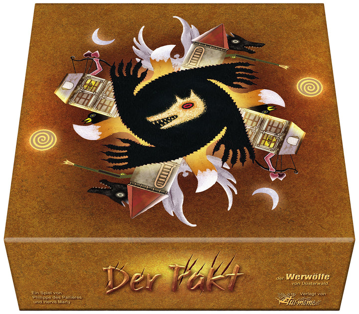 Asmodee | Zygomatic | Werwölfe von Düsterwald – Der Pakt | Partyspiel | Deduktionsspiel | 9-47 Spiel
