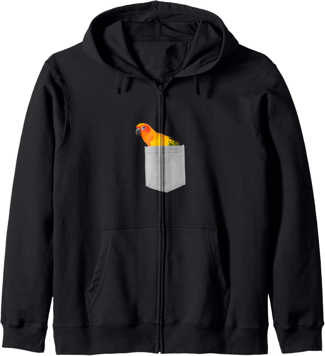 Animal in Your Pocket Hello Sun Conure Parrot Kapuzenjacke