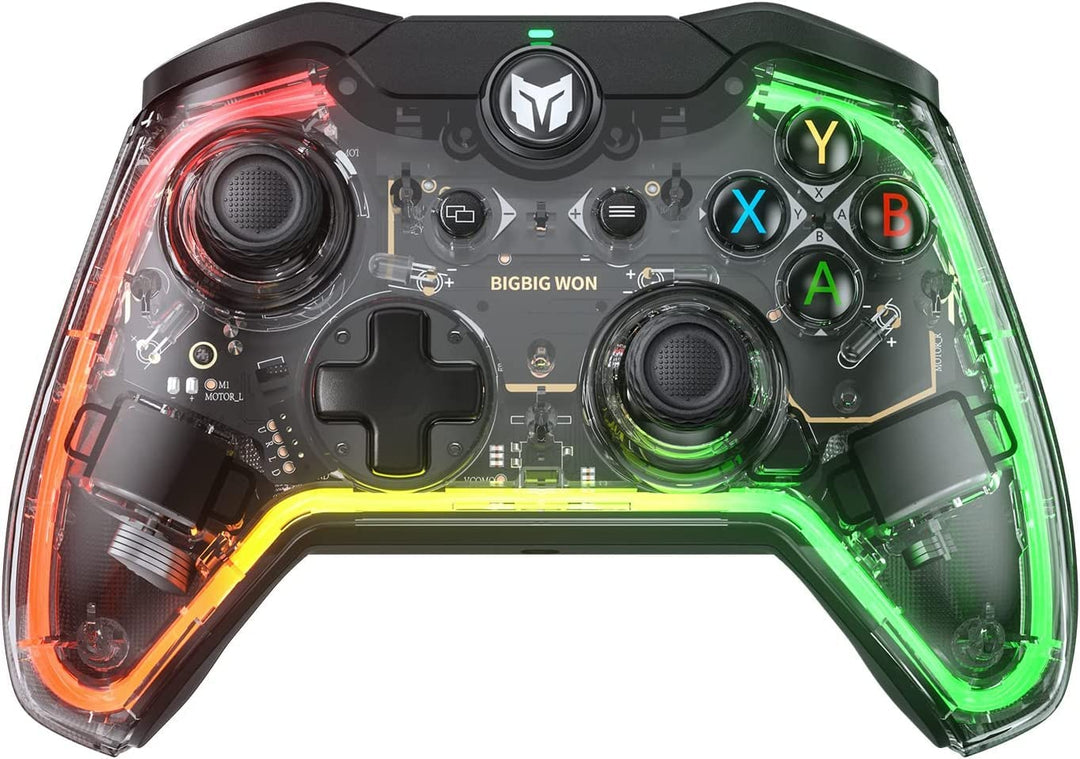 Black Shark BIGBIG WON verdrahteter Controller für PC Gaming,Switch Controller mit 6-Achsen Gyro,Mak