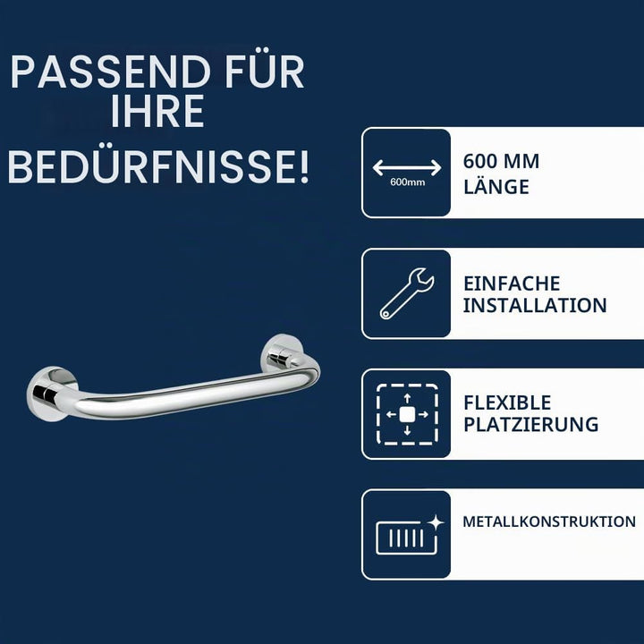 Grohe Wannengriff Essentials, 1 Stück, 40794001, 657 mm 657 mm (Stichmass 600 mm) Rund, 657 mm (Stic
