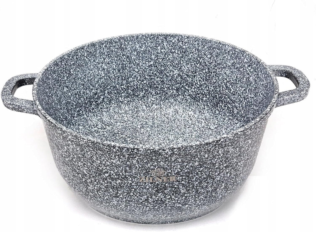 3er Set Marmortöpfe 18/22 / 26cm ZL-8530, alle Herdarten, Induktion, ideal als Geschenk, 6 Elemente