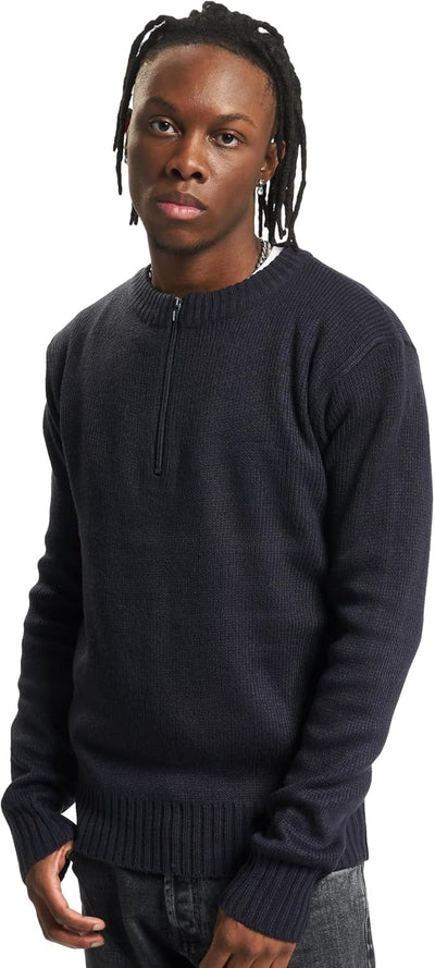 Brandit Army Pullover, Verschiedene Farbvarianten, Grössen S bis 5XL, S Navy Blau