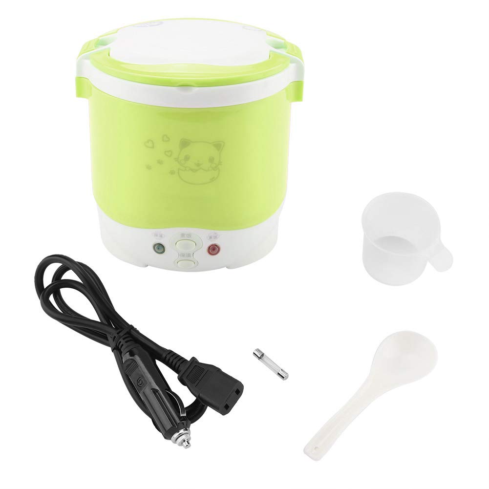 USB-Reiskocher, Tragbarer Mini-Reiskocher, Dampfgarer, 12 V, 100 W, 1 L, Antihaftbeschichtet, Elektr