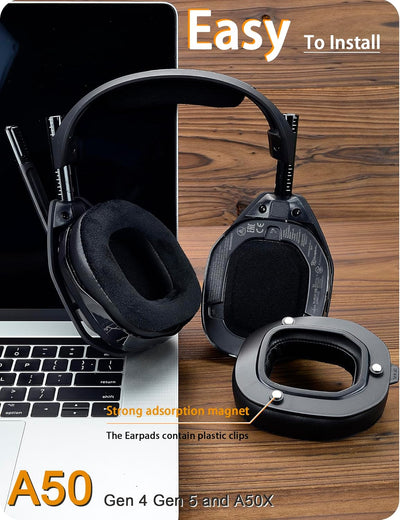 A50 Gen 4 Mod Kit – defean Ersatz-Ohrpolster und Kopfband, kompatibel mit Astro A50 Gen 4 Headset, O