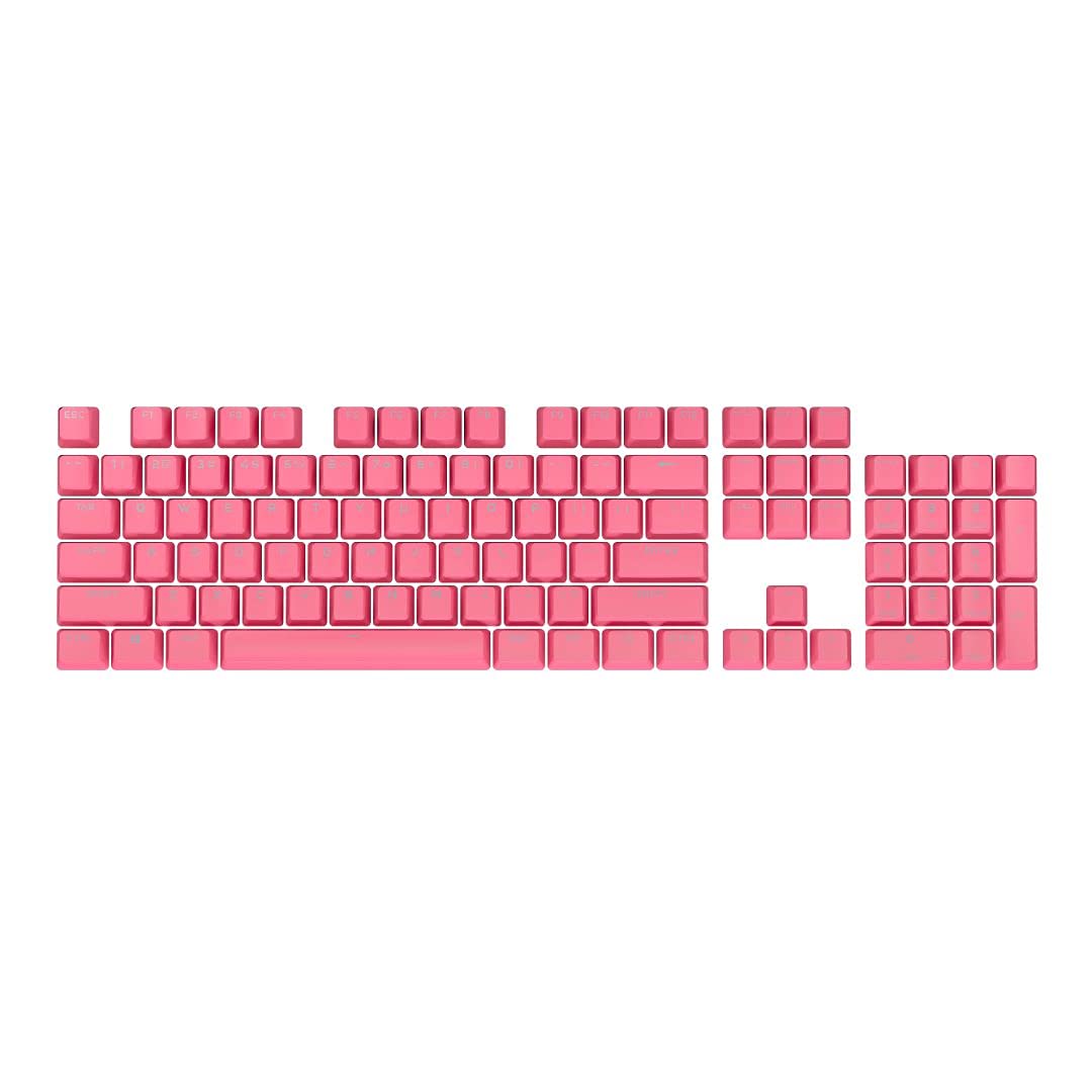 Corsair PBT Double-Shot Pro Keycap Mod Kit – Double-Shot PBT Keycaps – Rogue Pink – Standard untere