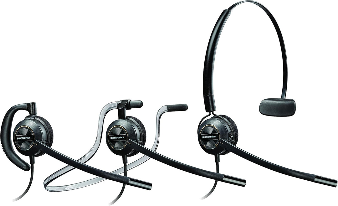 Plantronics 52639 88828-02 Kopfhörer EncorePro HW540 mit Überkopfbügel schwarz HW540 mit Noise-Cance