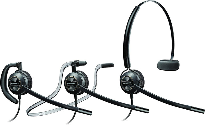 Plantronics 52639 88828-02 Kopfhörer EncorePro HW540 mit Überkopfbügel schwarz HW540 mit Noise-Cance