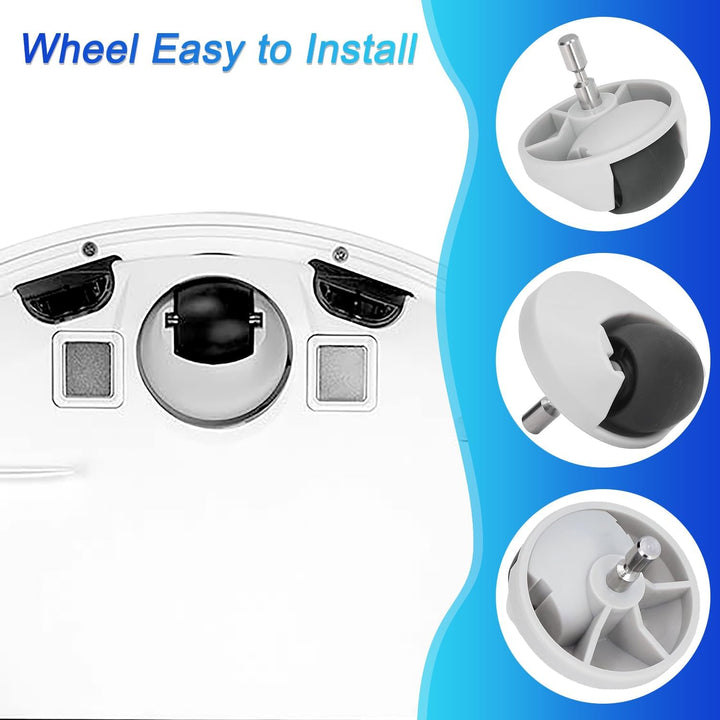 Ersatzteile Zubehör für Xiaomi Roborock S5 Max S6 MaxV S6 Pure S6 Max S50 S51 S55 S5 S60 S65 S6, 2 H