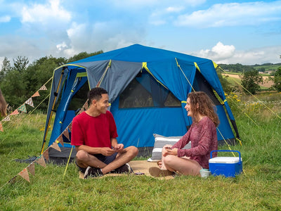 Coleman Zelt OctaGo, 3 Personen Festivalzelt, Kuppelzelt, wasserdichtes 3 Mann Campingzelt mit einge