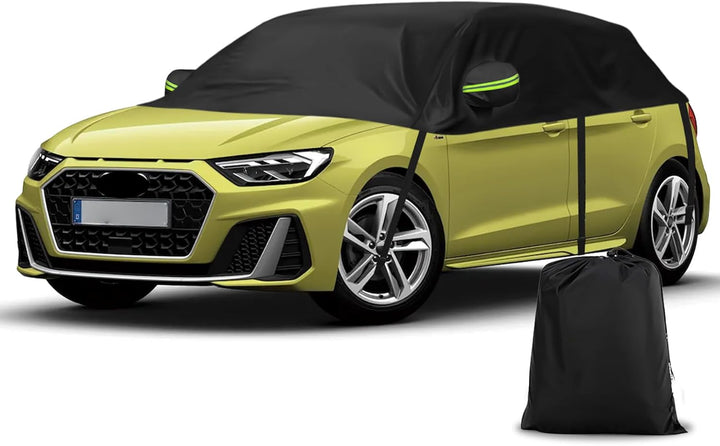 Halbe Autoabdeckung Ersatz für Audi A1 2010-2025, Softtop Dachschutz Autoabdeckung Wasserdicht, Halb