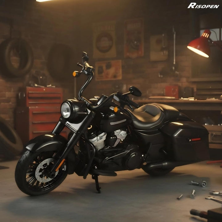 Motorradspielzeug kompatibel für Harley Davidson 1:12 Mini Motorradmodell Dascast Moto für 5-7 Zoll