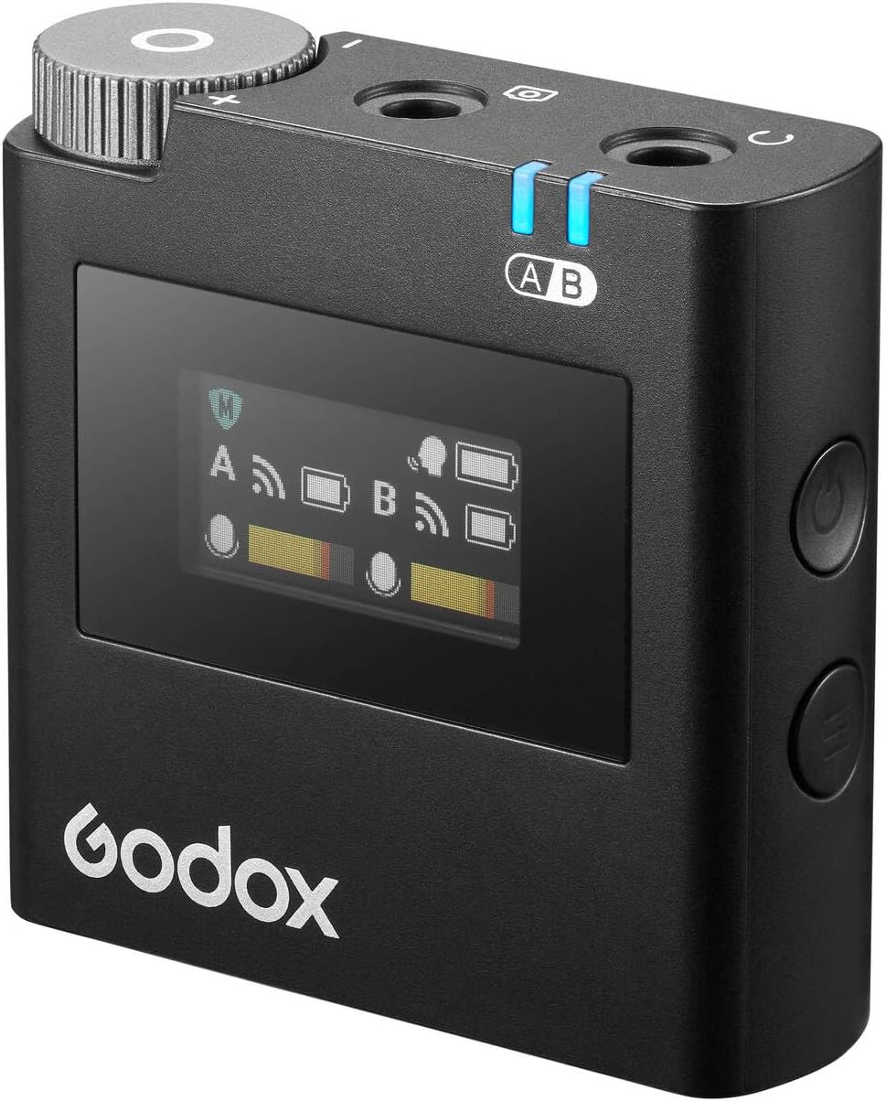 Godox VIRSO M2 2,4 GHz Kabelloses Mikrofonsystem