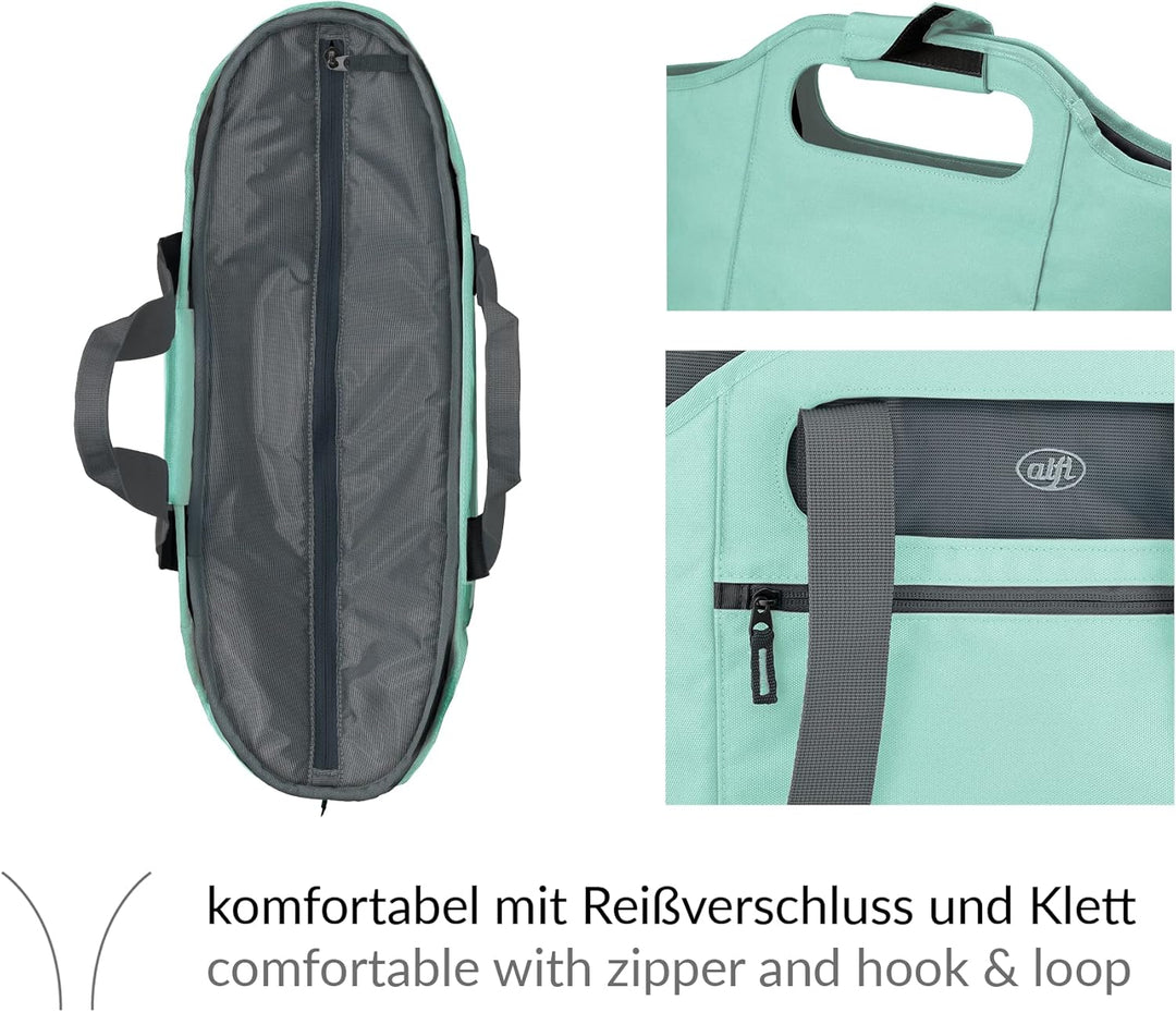 alfi ISO Bag 2in1 23 Liter, Mint Green, Thermo-Kühltasche aus Polyester mit extra Tragetasche, isoli