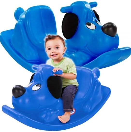 Little Tikes Schaukelpferd , Aktives Spielen für Kleinkinder , Einface Griffe mit Grip und Stabiler