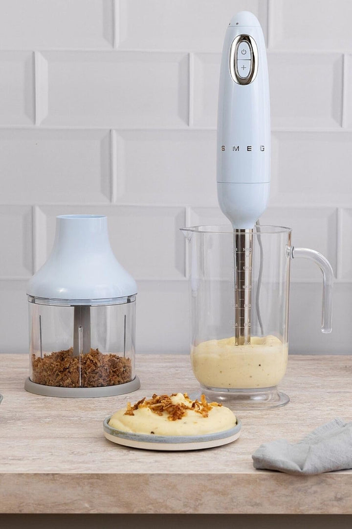Smeg, HBF03PBEU Stabmixer, pastellblau, Blau