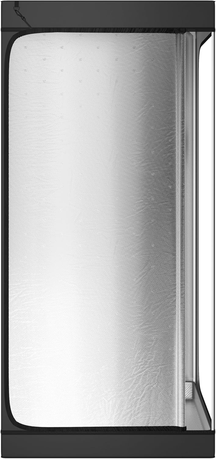 GALAXYFARM - Growzelt Galaxyfarm Luna Lite, Grow Box mit Lüftungsöffnungen, für den Innenanbau - Gro