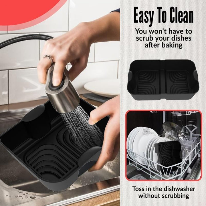 Höheres Ninja Heissluftfritteuse Zubehör für Ninja Foodi Flexdrawer 10,4 L Heissluftfritteuse AF500D