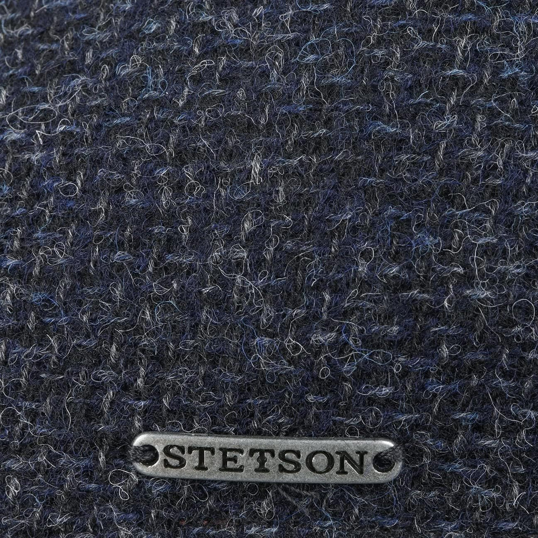 Stetson Texas Classic Wool Flatcap - Schiebermütze Herren - Herrenmütze mit Baumwollfutter - Schirmm