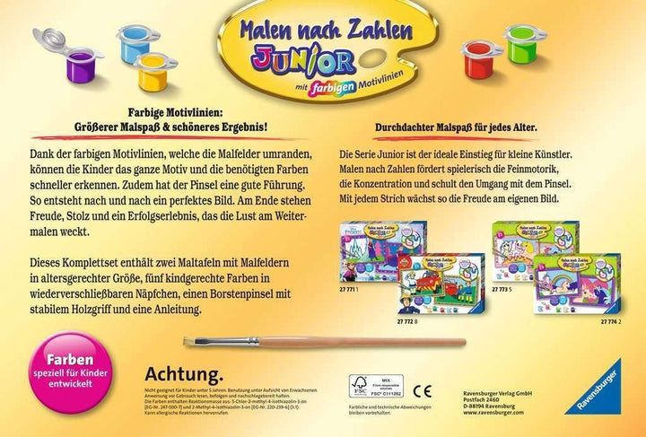 Ravensburger Malen nach Zahlen 20286 - Paw Patrol - Kinder 5-7 Jahre, Paw Patrol Spielzeug für 1 Spi