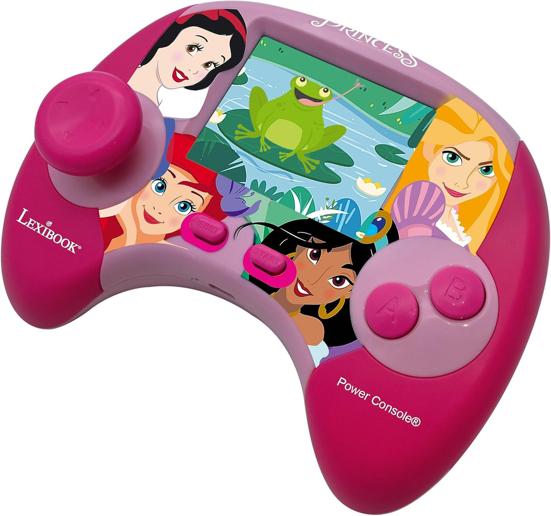 LEXIBOOK - Console éducative bilingue Français/anglais - Princesses Disney avec écran LCD 2,8 pouces