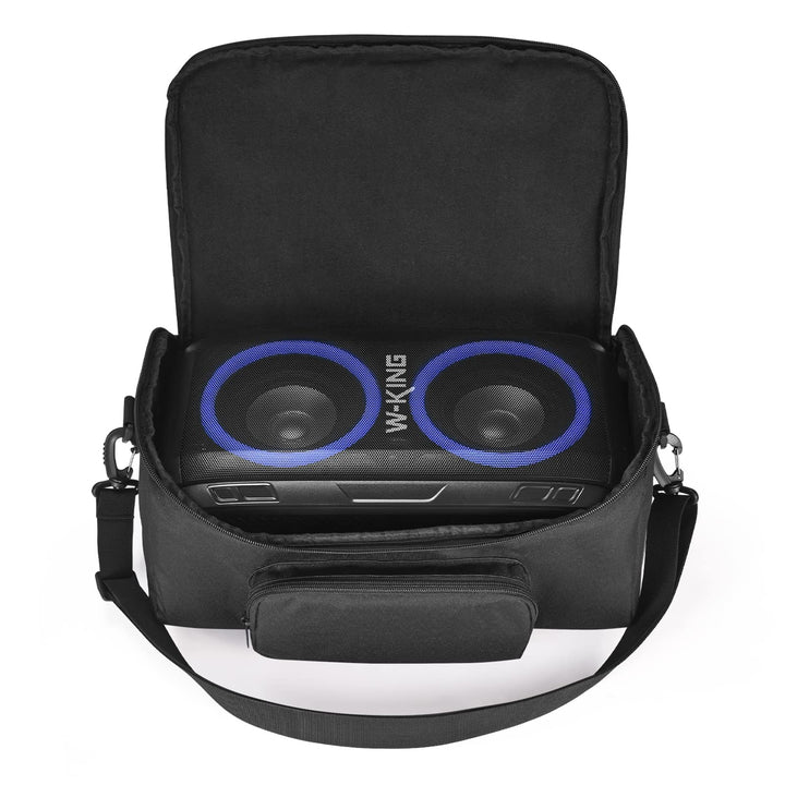 Hzycwgone Tasche Hülle Tragetasche für W-King T9-2 80W Tragbarer Kabelloser Lautsprecher Box Musikbo