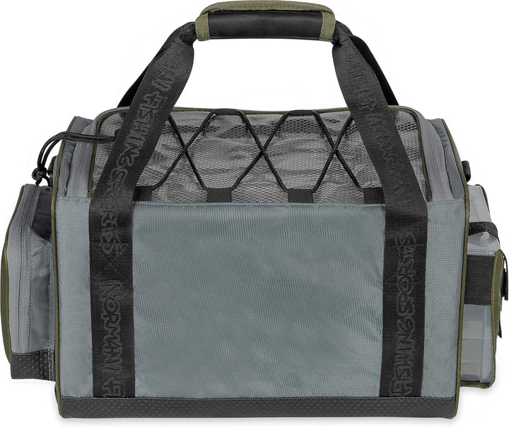 normani XXL Angeltasche mit 5 Köderboxen wasserdichte Angelbox Allzwecktasche Karpfentasche Tackle B