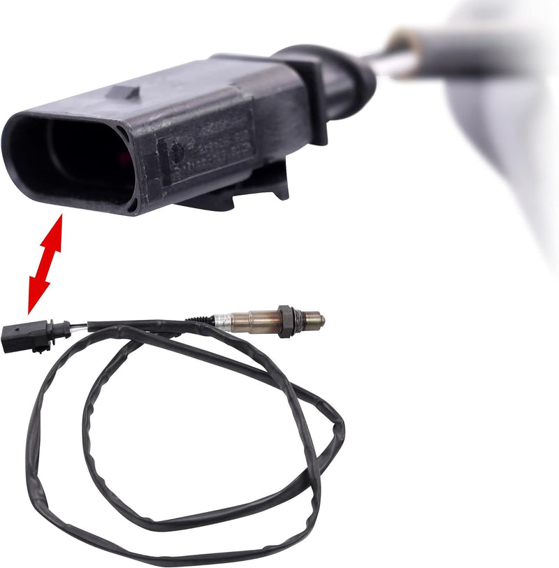 Bosch 0258006986 - Lambdasonde mit fahrzeugspezifischem Stecker