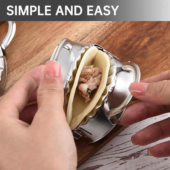 Ezydka Ravioli Former Set 7 Stück Ravioli Maker, Edelstahl Dumpling Maker Teigtaschenformer Mit Ravi