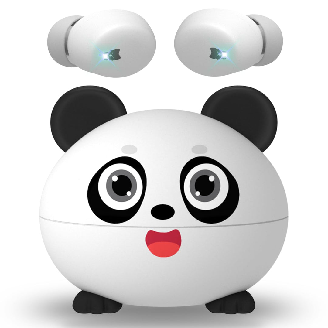 Bluetooth Kopfhörer Kinder, In Ear Kinder Kopfhörer mit 85 dB Lautstärkebegrenzung, Niedliche Panda