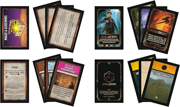 Monopoly Dungeons & Dragons: Ehre unter Dieben Spiel, inspiriert vom Film, Monopoly D&D Brettspiel f