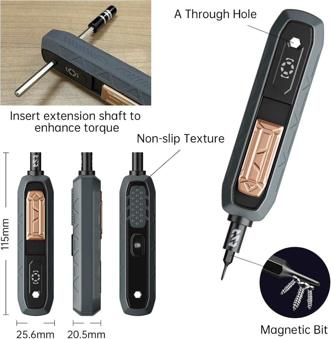 JAKEMY 180 in 1 Precision Mechanic Screwdriver Set Repair Tool with Screw Extractor Set for Laptop,i